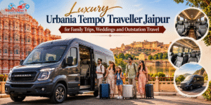 Read more about the article Luxury Urbania Tempo Traveller Jaipur For Family Trips, Weddings & Outstation Travel